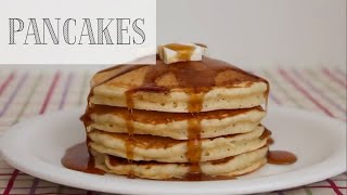 PANCAKES AMERICANI SOFFICI E ALTI PER LA COLAZIONE Ricetta facile e veloce  Ricetta di Mehl Channel [upl. by Suinotna]