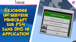 Rejoindre un serveur Minecraft Bedrock sur Console sans DNS ni Application [upl. by Aitenev]