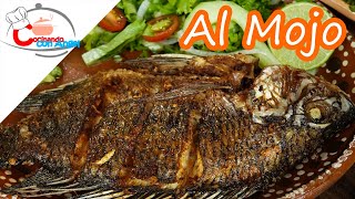 Pescado Al Mojo de Ajo El MEJOR y el más FÁCIL [upl. by Assilav928]