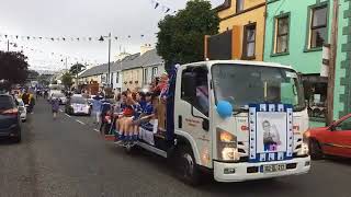 Glenties Harvest Fair Parade 2018 [upl. by Hotze771]