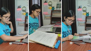 study with me📖  lets study together n achieve our goal⚡pomodoro 25030🌟 with rainy sound 🌬️ [upl. by Akissej]