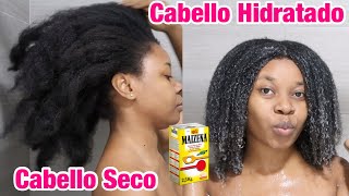 MASCARILLA DE MAIZENA PARA EL CABELLO SECO Y MALTRATADO  MAIZENA PARA AFRO Y RIZADO RIHANEL [upl. by Rose]