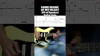 Come Inside Of My Heart IVOS guitar outro solo with tabs comeinsideofmyheart IVOS guitarsolo [upl. by Adikram]