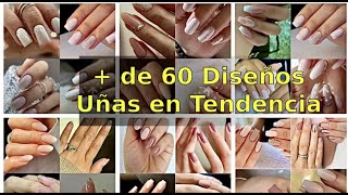 UÑAS EN TENDENCIA  HERMOSOS DISEÑOS 2024  IDEAS PARA HACER UÑAS [upl. by Akimaj439]