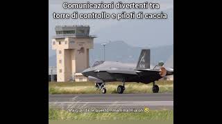 Comunicazioni divertenti tra ATC e velivoli militari 🤣 [upl. by Chita874]