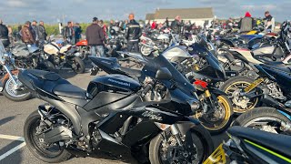 OFF DOWN TO THE BIKE MEET UP DOWN MARAZION PART 1 [upl. by Alehtse685]