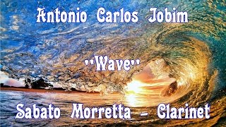 Antonio Carlos Jobim quotWavequot Sabato Morretta Clarinet [upl. by Nostrebor]