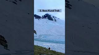 5 best treks in India travel shorts trek [upl. by Ardnossak]