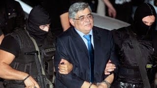 Golden Dawn leader Nikolaos Mihaloliakos sent to prison [upl. by Ultann]