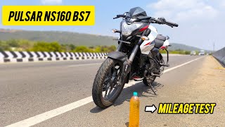 Pulsar NS160 BS7 Mileage Test 2024 Tamil🔥 56 Shocking😱 [upl. by Modeste869]