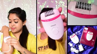 Philips Satinelle Epilator Review How to use Epilator All about Epilator Philips Epilator Hacks [upl. by Sirref812]