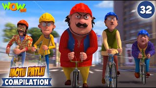 Motu Patlu Season 13  Compilation 32  Motu Patlu New  Cartoons For Kids  spot [upl. by Chev]