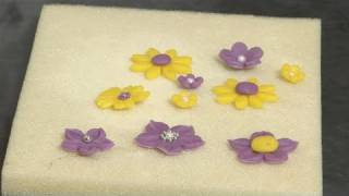 How To Create Marzipan Flowers [upl. by Longmire]