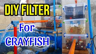 DIY filter for trapal pond  trickle filter  bucket filter [upl. by Dorrie]