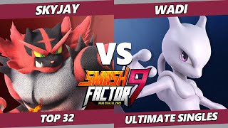 Smash Factor 9  Skyjay Incineroar Vs WaDi ROB Ice Climbers Mewtwo SSBU Ultimate Tournament [upl. by Macdermot]