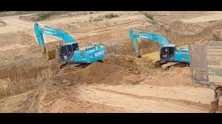 Kobelco SK200 SK210LCรูปร่างใกล้เคียงกันเลย [upl. by Fowkes]