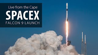 Watch live SpaceX Falcon 9 rocket launches 22 Starlink satellites from Cape Canaveral [upl. by Ahsiak]