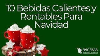 10 Bebidas Calientes y Rentables Para Navidad [upl. by Haslam507]