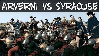 Total War Rome 2 Online Battle 135 Arverni vs Syracuse [upl. by Roze600]