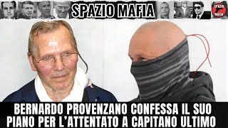 Bernardo Provenzano confessa il suo piano per l’attentato alla vita del Capitano Ultimo [upl. by Ehr]