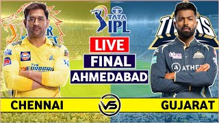 IPL 2023 Live Chennai Super Kings vs Gujarat Titans Live  CSK vs GT Live Scores amp Commentary [upl. by Negam679]