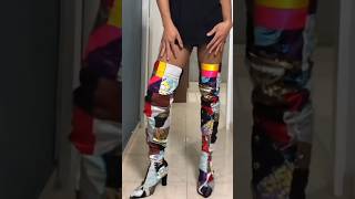 Allex Levir Sews Knee High Boot Covers [upl. by Izawa]