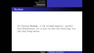 CTutorial 3  Datentypen und Variablen [upl. by Wilow]