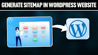 How To Generate Sitemap In WordPress Website 2024 Full Tutorial [upl. by Ardella]