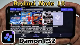 Test Emulator PS2 Redmi note 10 Damon PS2 Pro Masih lancar [upl. by Eob]