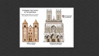 5emeHistoireArt roman et Art gothique [upl. by Cr]