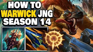 Learn how to play Warwick Jungle in Season 14 amp CARRY  Best BuildRunes  Warwick Jungle Guide [upl. by Nitsir]