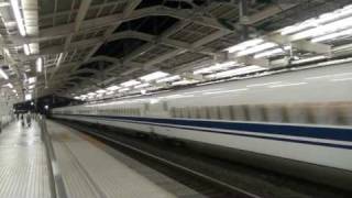 Japanese bullet trains Shinkansen are FAST [upl. by Nostrebor]