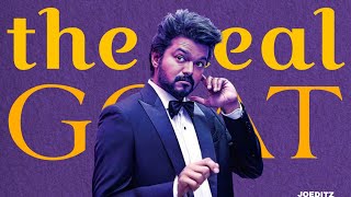 The real goat  the greatest of all time  thalapathy vijay  JOeditz vijay movie  goat movie [upl. by Ahsien]