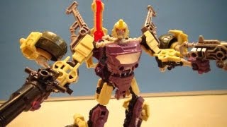 CONSTRUCTBOTS BLITZWING TRANSFORMERS TRIPLE CHANGER CLASS BUILD REVIEW [upl. by Eydie398]