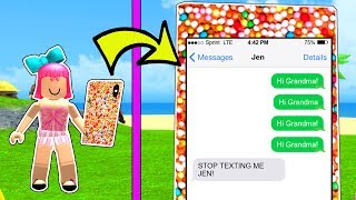 Roblox SENDING 999999 TEXT MESSAGES IN ROBLOX [upl. by Haram555]