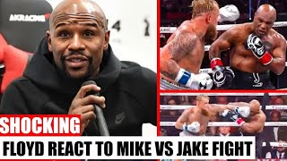 JUST NOW  Floyd Mayweather’s Surprising Take on Jake Paul vs Mike Tyson [upl. by Lennahc]