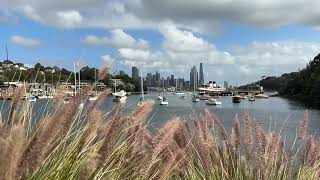 SLOMO Waverton Park Bay slow motion view [upl. by Epuladaug]