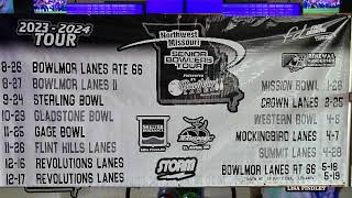 Northwest Missouri Sr Bowlers Tour Sterling Bowl Gladstone Mo 102923 [upl. by Chabot]