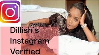 Dillish Mathews instagram is now verified WATCH HER DANCE [upl. by Sergeant]