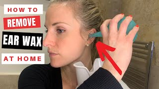 How to safely remove EAR WAX at home using a bulb syringe  Doctor ODonovan explains [upl. by Amekahs]