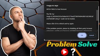 HOW TO SOLVE MEGA FAILED TO LOAD [upl. by Negrom]