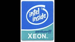 Intel Pentium III Xeon Logo 2001 [upl. by Yovonnda]