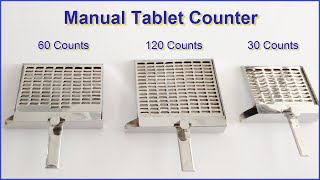 Capsule Counter Tray Manual Tablet Counter Capsule Counting Machine [upl. by Riamu457]