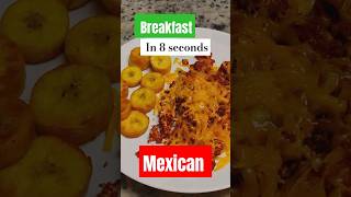 How to Make Mexican Breakfast 8 Secs [upl. by Terrijo]