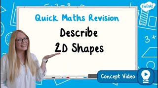 How Do You Describe 2D Shapes  KS2 Maths Concept for Kids [upl. by Teraj]