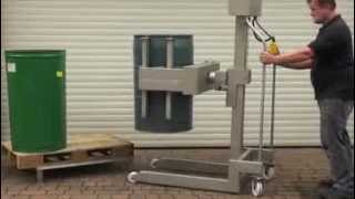 Barrel Drum Lifter and Tipper 100kg capacity Manual Handling Solutions [upl. by Loralie]