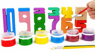 Lets Color Numbers amp Learn Math  Count 110 Learning Video For Toddlers [upl. by Valenza]