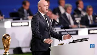 Mondiali 2026 assegnati a Stati Uniti Canada e Messico [upl. by Ecnav]