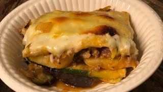 ギリシャ料理ムサカ作り方How to make Moussaka in Japan [upl. by Ardnaskela]