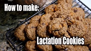 How to make Lactation Cookies [upl. by Oner]